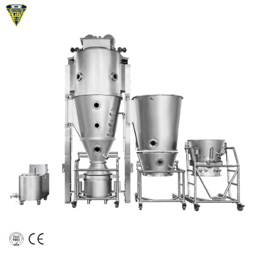 pharmaceutical flp fluid-bed processor granulator coating machine equipment